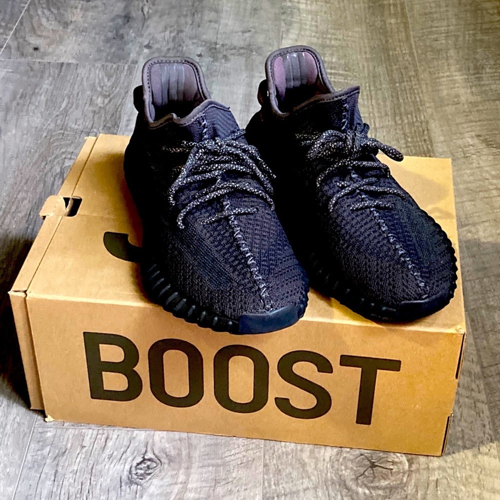Adidas Yeezy Boost 350 V2 "Black Static" (reflective)